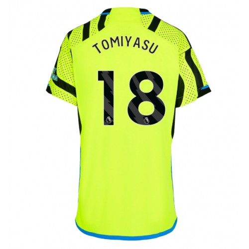 Dámy Fotbalový dres Arsenal Takehiro Tomiyasu #18 2023-24 Venkovní Krátký Rukáv